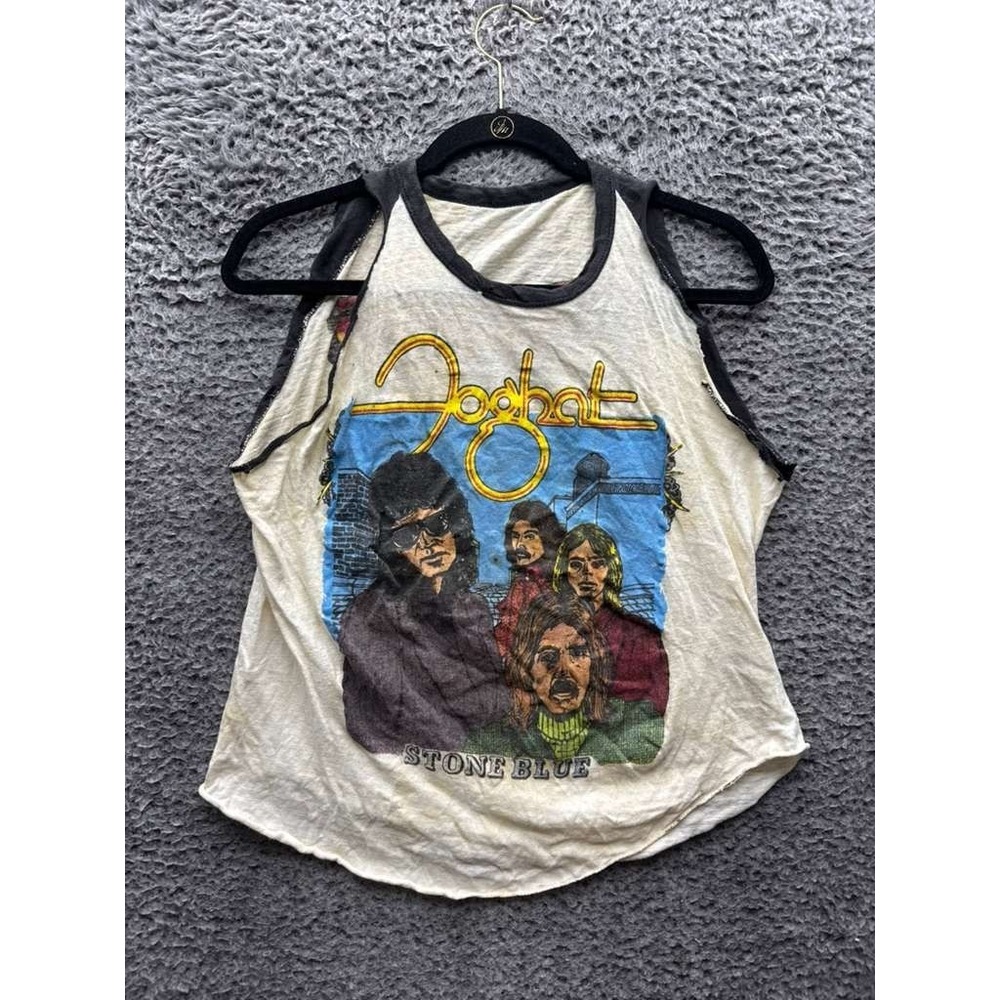 Vintage 70's 80's‎ Foghat Stone Blue Outlaws US Tour  White Men 24x19